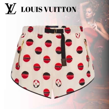 Louis Vuitton 2020 21AW Short Casual Style Wool Silk Logo Shorts 1A842N 