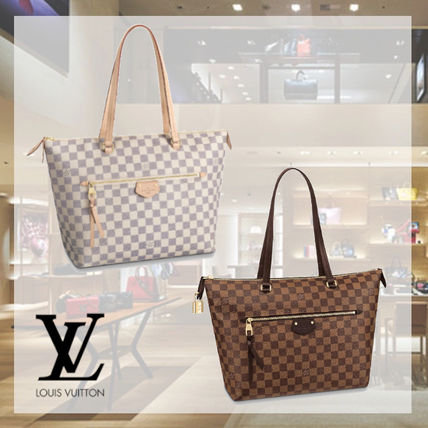 Louis Vuitton DAMIER Casual Style A4 Office Style Elegant Style Formal Style N44040 N41013 