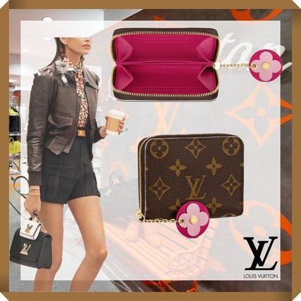 Louis Vuitton MONOGRAM 2020 SS Monogram Calfskin Folding Wallet Long Wallet Logo M68332 