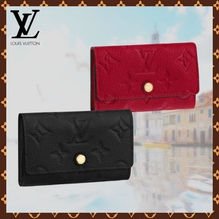 Louis Vuitton Monogram Leather Keychains &amp; Bag Charms M63708 M64421 