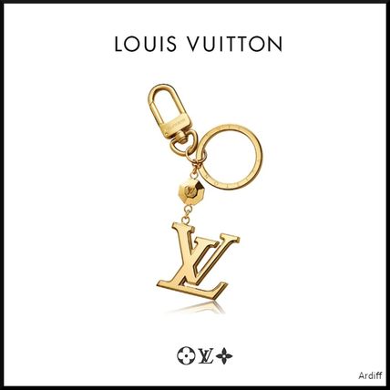 Louis Vuitton MONOGRAM Unisex Logo Keychains &amp; Bag Charms M65216 