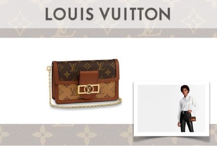 Louis Vuitton MONOGRAM 2020 SS Dauphine Chain Wallet M68746 