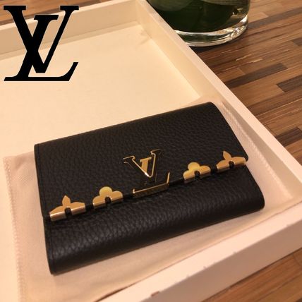 Louis Vuitton TAURILLON 2020 SS Capucines Compact Wallet M67887 M67886 