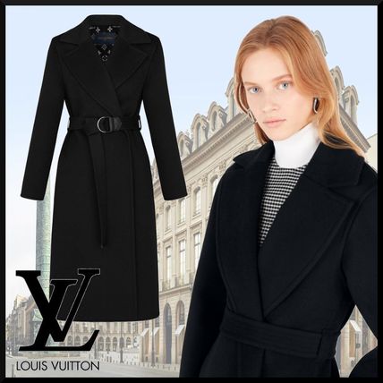 Louis Vuitton MONOGRAM 2019 20AW Wrap Coat 1A4PEI 