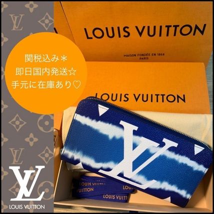 Louis Vuitton ZIPPY WALLET 2020 SS Unisex Leather Logo Accessories M68841 