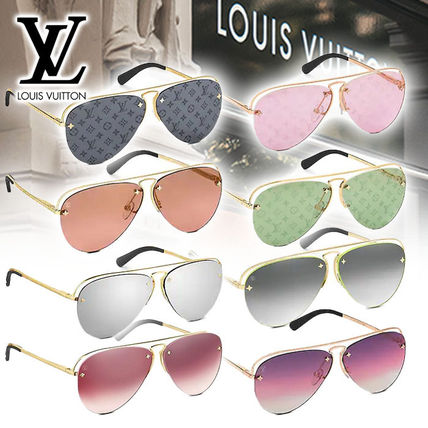 Louis Vuitton 2020 SS Street Style Oval Sunglasses Z1211W Z1044E Z1045E Z1119E Z1120E Z1172E Z1174E Z1179E 