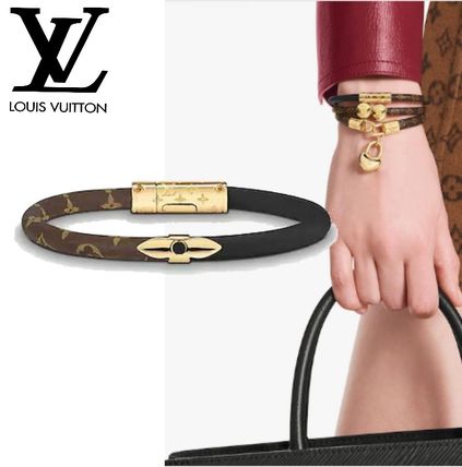 Louis Vuitton MONOGRAM Daily Confidential Bracelet M6431E M6431F 