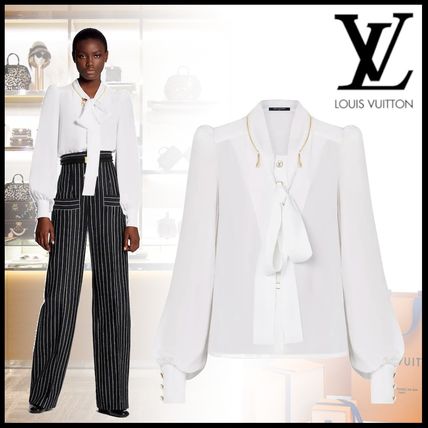 Louis Vuitton Other Plaid Patterns Silk Long Sleeves Plain Medium 1A7SWB 1A7SWZ 1A7SWY 1A7SWX 1A7SWW 1A7SWV 1A7SWU 