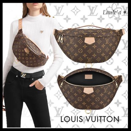 Louis Vuitton 2020 SS Casual Style 2WAY Leather Crossbody Logo Hip Packs M43644 