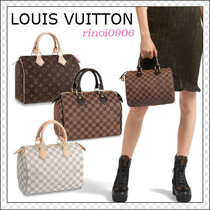 Louis Vuitton SPEEDY 2020 SS Other Plaid Patterns Monogram Canvas Blended Fabrics N41365 M41109 N41371 