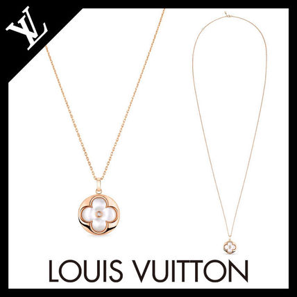 Louis Vuitton 2020 SS Casual Style Blended Fabrics Flower Party Style 18K Gold Q93656 