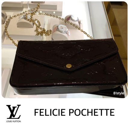 Louis Vuitton MONOGRAM VERNIS Felicie Pochette M61267 