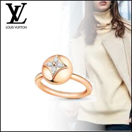Louis Vuitton 2020 Cruise B Blossom Ring Pink Gold White Gold And Diamonds Q9M02D 