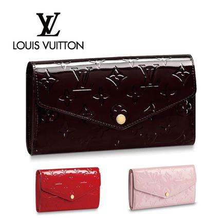 Louis Vuitton MONOGRAM VERNIS Long Wallets M61227 M90208 M90152 
