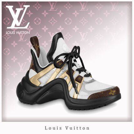 Louis Vuitton 2020 SS Monogram Rubber Sole Casual Style Unisex Blended Fabrics 1A7RO2