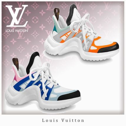 Louis Vuitton 2020 SS Casual Style Unisex Logo Low Top Sneakers 1A65SU