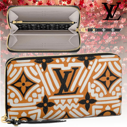 Louis Vuitton ZIPPY WALLET 2020 21AW Monogram Unisex Canvas Blended Fabrics Street Style Bi color M69437 