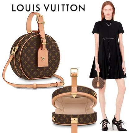 Louis Vuitton 2019 SS Monogram 2WAY Leather Elegant Style Logo Shoulder Bags 