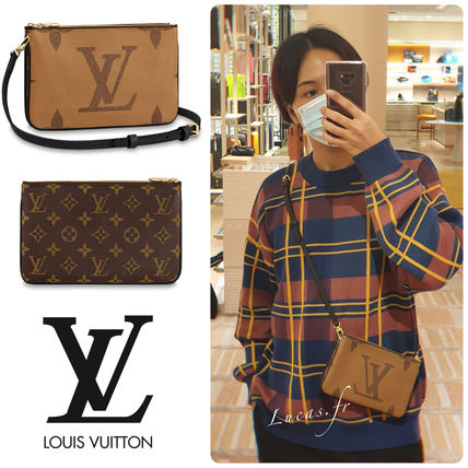Louis Vuitton MONOGRAM Monogram Casual Style Street Style 2WAY Leather Party Style 