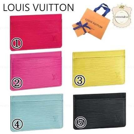 Louis Vuitton EPI Leather Card Holders 