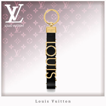 Louis Vuitton 2019 20AW Dragonne Vuitton Lettering Key Holder M68462 