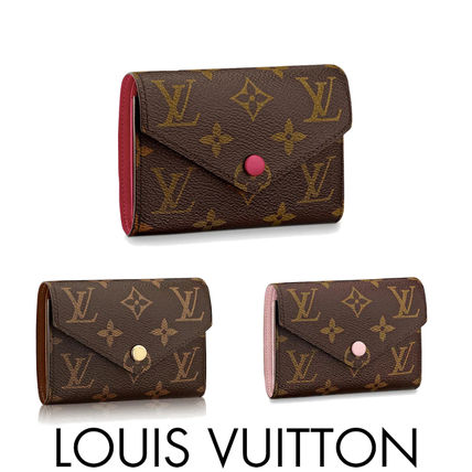 Louis Vuitton 2020 SS Leather Small Wallet Folding Wallets 