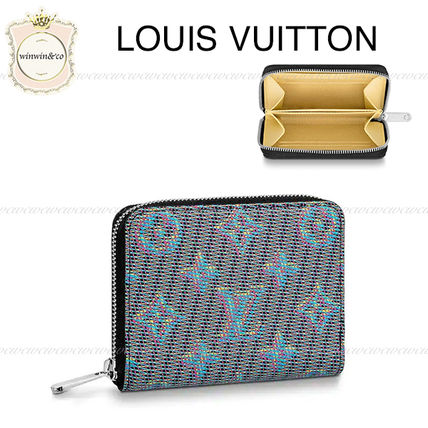 Louis Vuitton 2019 20AW Monogram Leather Coin Cases 