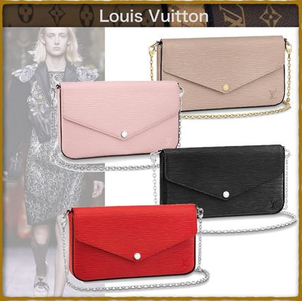 Louis Vuitton 2020 SS Chain Wallet Logo Long Wallets M41559 M62648 M62467 M68758 