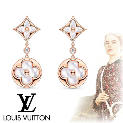 Louis Vuitton 2020 SS Casual Style Flower Party Style 18K Gold Elegant Style Q96668 
