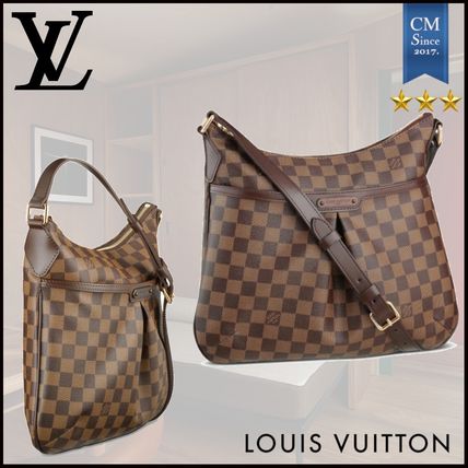 Louis Vuitton DAMIER 2020 SS Canvas Leather Crossbody Logo Shoulder Bags 