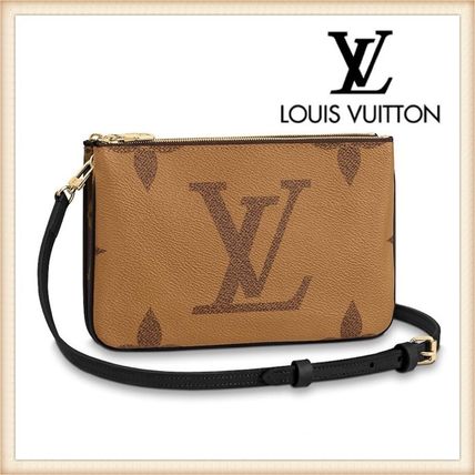 Louis Vuitton Monogram Casual Style Leather Party Style Elegant Style 