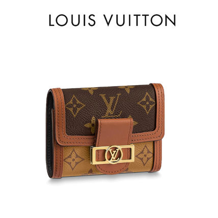 Louis Vuitton MONOGRAM Folding Wallet Small Wallet Folding Wallets 