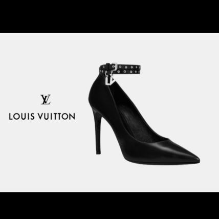 Louis Vuitton Pin Heels Elegant Style Stiletto Pumps &amp; Mules 