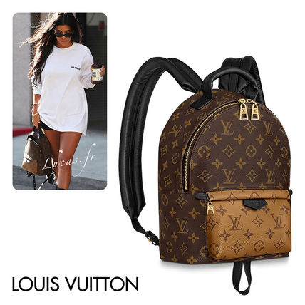 Louis Vuitton MONOGRAM Monogram Casual Style Canvas 2WAY Leather Office Style 