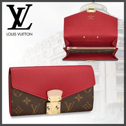 Louis Vuitton 2020 SS Monogram Long Wallets M58414 