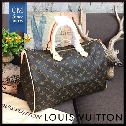 Louis Vuitton SPEEDY 2019 SS Monogram Canvas Boston &amp; Duffles 