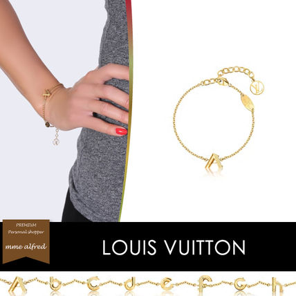 Louis Vuitton Casual Style Unisex Initial Elegant Style Bracelets 