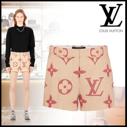 Louis Vuitton MONOGRAM Short Monogram Casual Style Street Style Cotton 1A56B8 1A56B7 1A56B6 1A56B5 1A56B4 1A56B3 