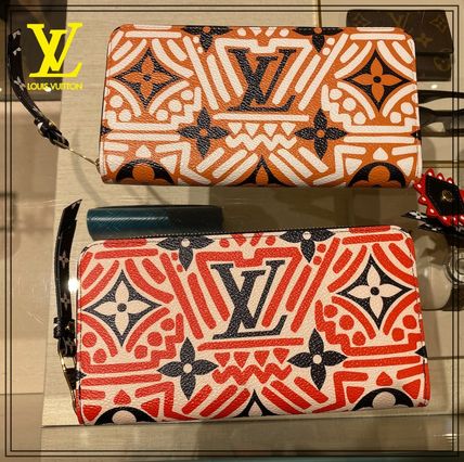 Louis Vuitton MONOGRAM 2020 21AW Monogram Unisex Leather Long Wallet Logo Long Wallets M69436 M69437 