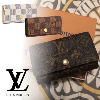 Louis Vuitton 2020 SS Monogram Unisex Leather Keychains &amp; Bag Charms N60386 N60385 M69517 