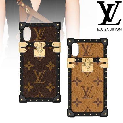 Louis Vuitton MONOGRAM 2020 SS Eye Trunk For Iphone X &amp; Xs M67893 M67892 