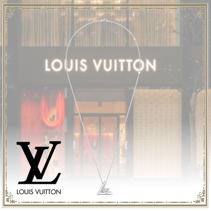 Louis Vuitton 2020 21AW Lv Volt Large Pendant White Gold And Diamond Q93807 