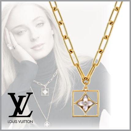 Louis Vuitton 2020 SS Casual Style Flower Party Style 18K Gold Elegant Style Q94466 