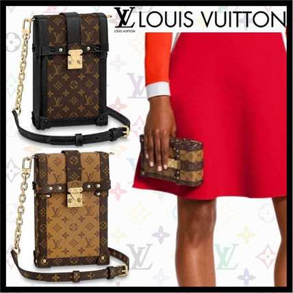 Louis Vuitton MONOGRAM 2019 20AW Vertical Trunk Pochette M67873 M63913 
