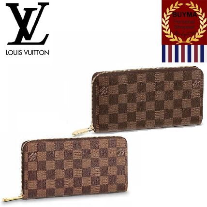 Louis Vuitton DAMIER 2018 19AW Other Plaid Patterns Unisex Canvas Long Wallet Long Wallets 