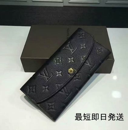 Louis Vuitton PORTEFEUILLE EMILIE Monogram Unisex Leather Long Wallets M62369 