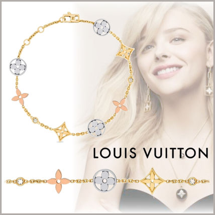 Louis Vuitton 2020 SS Idylle Blossom Bracelet 3 Golds And Diamonds Q95286 