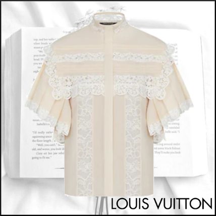 Louis Vuitton 2020 21AW Short Lace up Casual Style Silk Blended Fabrics Plain 1A82VE 