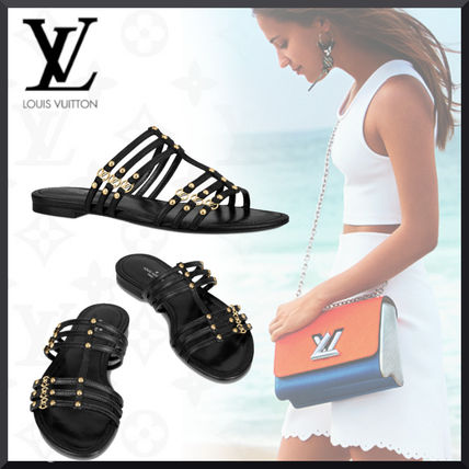 Louis Vuitton Roma Flat Mules 1A86JU 