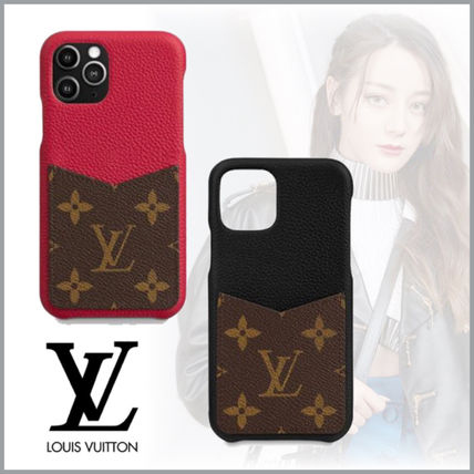 Louis Vuitton MONOGRAM 2020 SS Monogram Unisex Leather Logo iPhone 11 Pro Smart Phone Cases M69094 M69095 